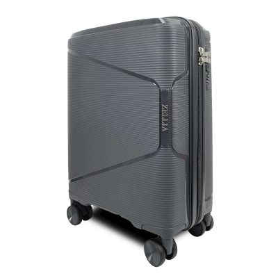 SunBox antracit S Ryanair 55x40x20 bőrönd, kabinbőrönd