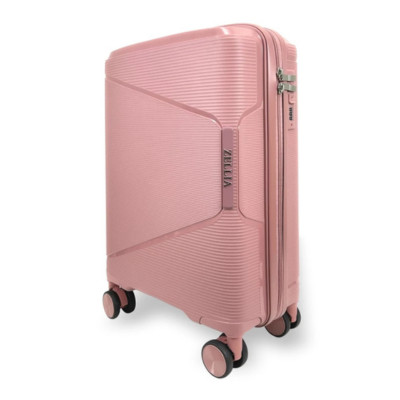 SunBox rosegold S Ryanair 55x40x20 bőrönd, kabinbőrönd