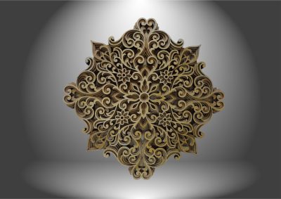 3D Mandala - Arany Harmónia