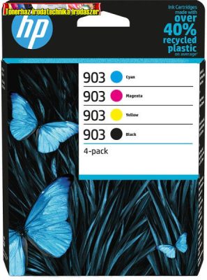 Hp 903 eredeti tintapatron csomag 6ZC73AE (bk+c+m+y) 