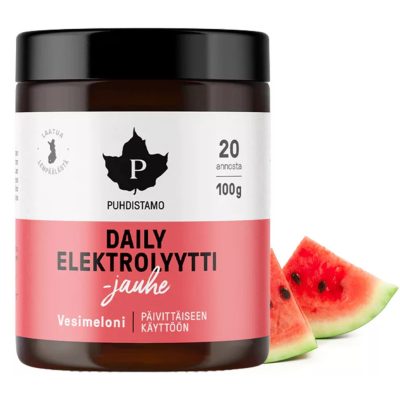 Puhdistamo Daily elektrolyytti 100g görö gdinnye ízű napi elektrolit italpor