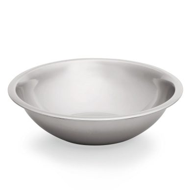 Keverőtál – 12 literes, rozsdamentes acél, 44 cm átmérővel