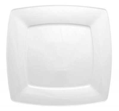 Victoria Szögletes Lapostányér – 19 cm – Elegáns és Modern Dizájn, 6 db-os csomag