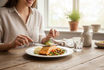 Arcadia lapostányér 25 cm, porcelán - 6 db-os csomag