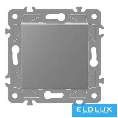 ELDLUX ELDGROUND Egypólusú kapcsoló (101) Ezüst