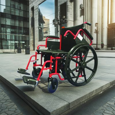 Nagy teherbírású kerekesszék (182 kg)