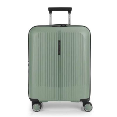 Brooklyn zöld S Ryanair 55x40x20 bővíthető bőrönd, kabinbőrönd