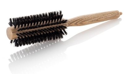 Kőrisfa vaddisznósörte körkefe, 45 mm