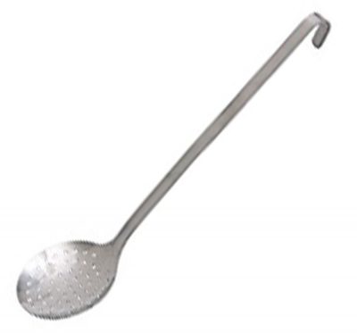 Szűrőkanál- Kiszedő kanál kerek lyukas 10-42 cm