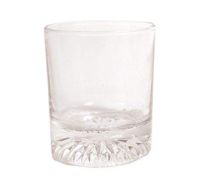 Star whisky pohár 210 ml-es rozettás, üveg