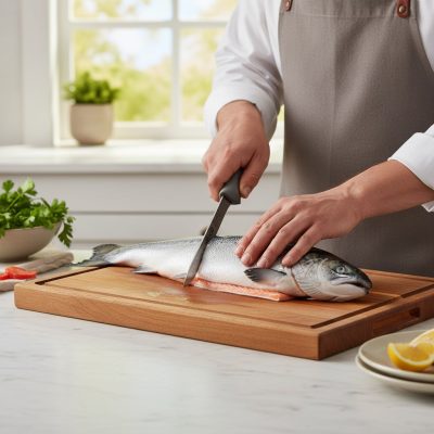 Arcos filézőkés 20 cm flexibilis penge csúszásmentes markolat színkódos