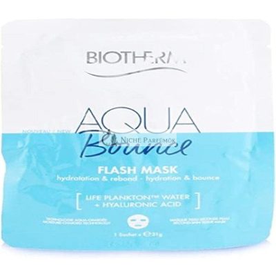 BIOTHERM Unisex Aqua Bounce Flash Maszk, 40ml