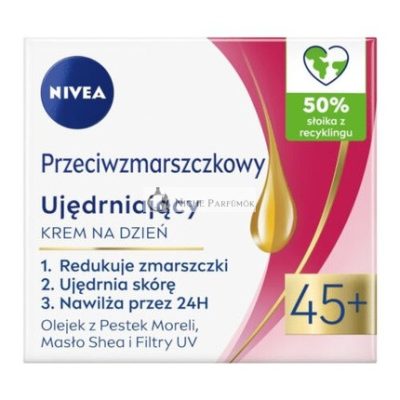 Nivea Ránctalanító + Firmító Nappali Krém 45+, 50ml