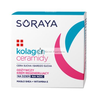 Soraya Kollagén és Ceramidok Tápláló Krém Regeneráló Nappali 50ml