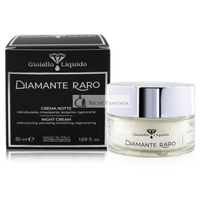 Éjszakai Arckrém Revitalizáló Ránctalanító Hatással, Gyémántporral, Caulerpa Lentillifera, Betain és Kakaóvaj 50ml