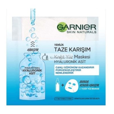 Garnier Skin Naturals Hyaluronsav Ampulla Arcmaska, 15g