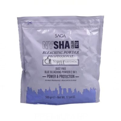 Saga Nysha Bleach Por Kék Plex, 500g
