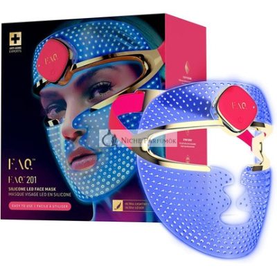 FAQ 201 RGB LED Arcmaszk Anti-Aging és Ránctalanító Piros Fényterápia 600 Fénypont