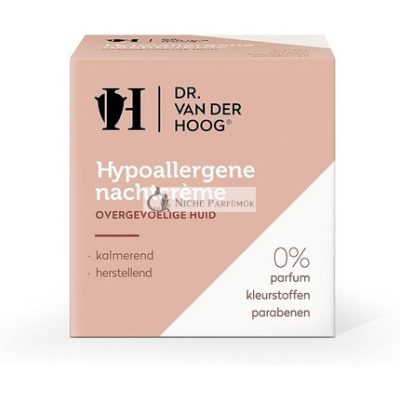 Dr. Van Der Hoog Hipoallergén Éjszakai Krém, 50ml