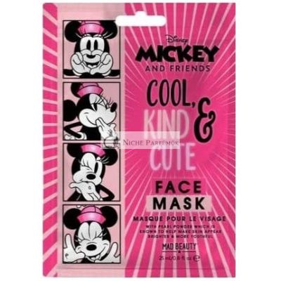 Mad Beauty Mickey & Friends Disney Egyedi Arcmaszk Gyöngy Minnie Mouse
