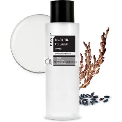 COXIR Fekete Csiga Kollagén Toner, 150ml