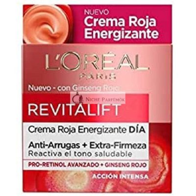 L'Oréal Paris Revitalift Energizáló Nappali Krém Vörös Ginszenggel, 50ml