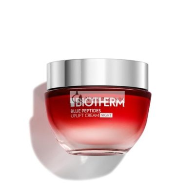 Biotherm Blue Peptides Uplift Krém Éjszakai Anti-Aging Arckrém, 50ml
