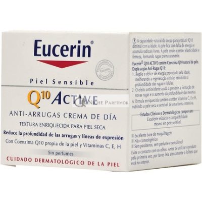 Eucerin Nappali Krém Q10 Aktív Száraz Bőrre, 50ml