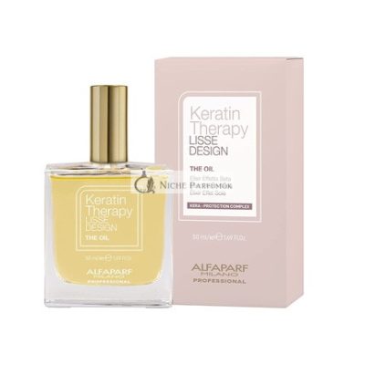 Alfaparf Lisse Design Keratin Terápia Olaj 50ml Selymes Hatású Olaj Elixír