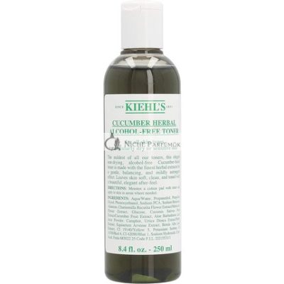 Kiehl's Uborkás Gyógynövényes Alkoholmentes Toner, 250ml