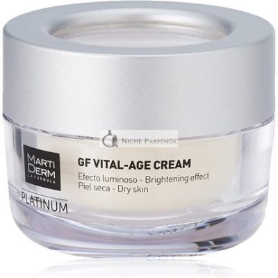 MARTIDERM Platinum Gf Vital Age Nappali Krém Száraz Bőrre, 50 ml