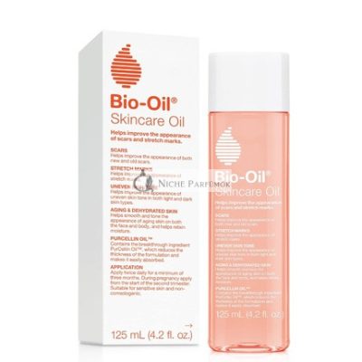 Bio-Oil Bőrápoló Testolaj Sérülések és Striák Ellen, Arc Hidratáló Száraz Bőrre, Nem Zsíros, Bőrgyógyász Ajánlotta, Nem Komedogén Minden Bőrtípushoz, A és E Vitaminnal, 120 ml