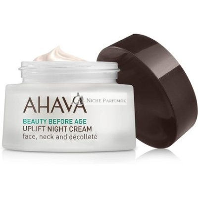 AHAVA Éjszakai Krém, Anti-Aging Ránctalanító Kezelés Nőknek és Férfiaknak, 50ml