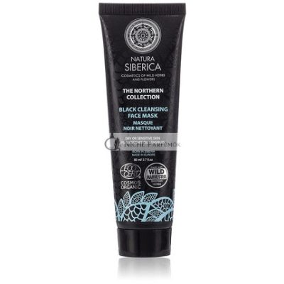 Natura Siberica Északi Fekete Tisztító Arcpakolás, 80ml