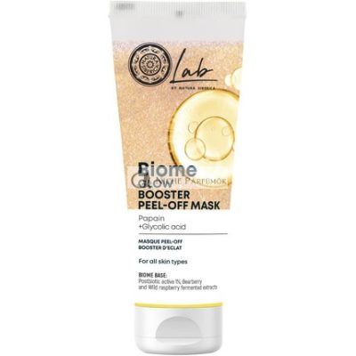 Natura Siberica Lab Biome Glow Booster Peel-Off Arcpakolás, 75ml