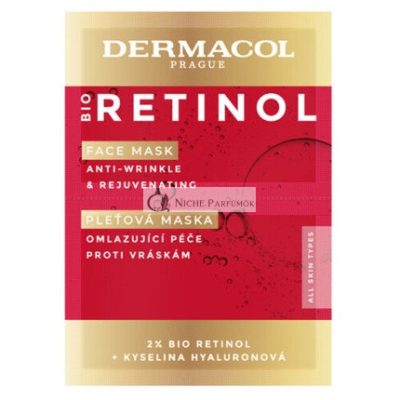 8595003131773 Bio Retinol Arcmaszk Ránctalanító Arcmaszk 16ml