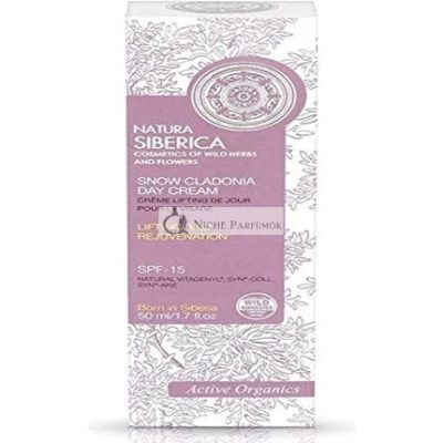 Natura Siberica Snow Cladonia Természetes Nappali Krém Aktív Organikus 50ml