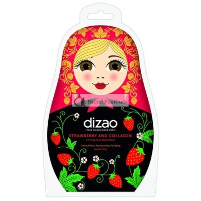 Epres és Kollagén Firming Fekete Arcmaska, 25g