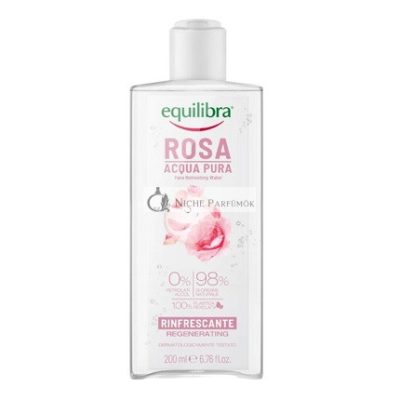 Equilibra Rózsa Tiszta Rózsa Víz Frissítő, 200ml