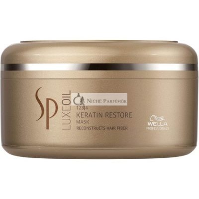 Wella Sp Luxus Olaj Keratin Helyreállító Maszk, 150ml