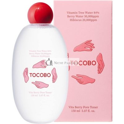 TOCOBO Vita Berry Pórus Toner 150ml - Vitamin Arctoner Zsíros és Kombinált Bőrre