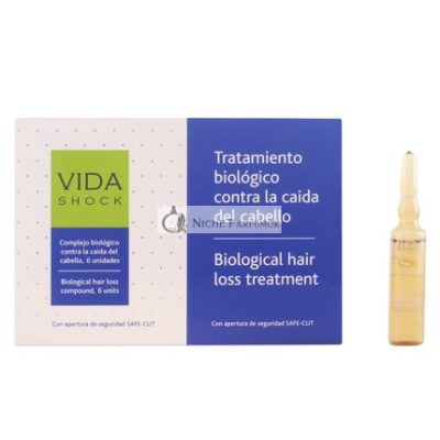 VIDA SHOCK Hajhullás Megelőző 6 Ampulla, 10ml