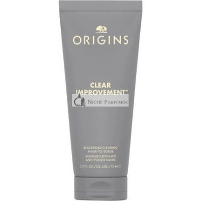 Origins Clear Improvement Fekete fej eltávolító maszk - 75ml