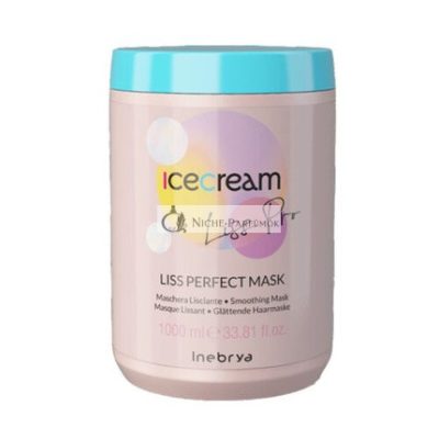 INEBRYA Ice Cream Liss Pro Liss Tökéletes Simító Maszk 1000 ml