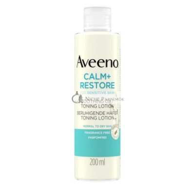 Aveeno Calm+Restore Nyugtató Zablotion 200ml - Illatmentes Toner