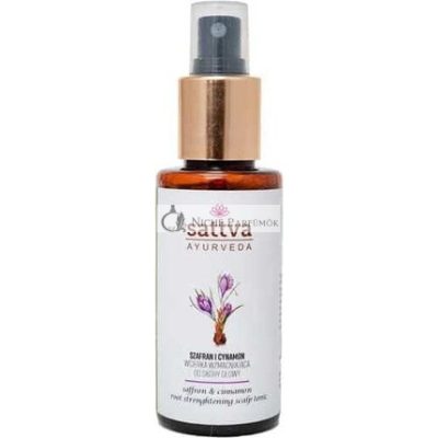 Sattva Erősítő Fejbőr Keret Sáfrány és Fahéj, 100ml