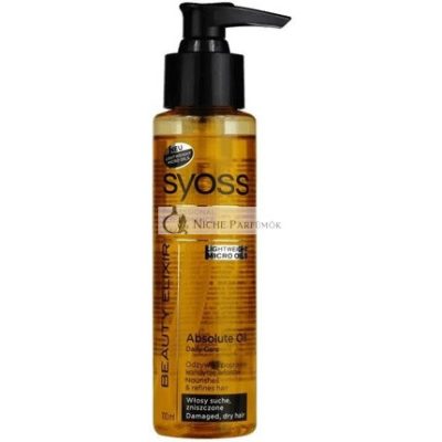 Schwarzkopf - Syoss - A szépség elixírje abszolút Olaj Kondicionáló sérült, száraz és festett hajra, 100ml