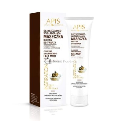 Apis Inspiration Tisztító és Simító Iszappakolás Ásványokkal a Holt-tengerből, 100ml