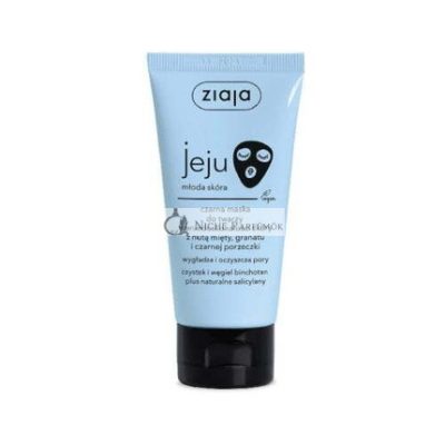 Ziaja Jeju Fekete Arcpakolás Bőrhibákra, 50ml
