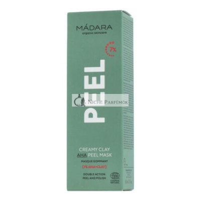 MÁDARA Peel Creamy Clay AHA Peel Maszk, 60ml